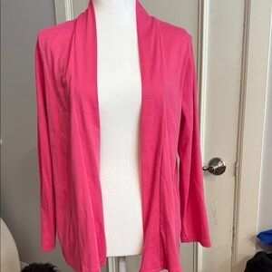 L.L. Bean Vibrant Pink Women's Cardigan
